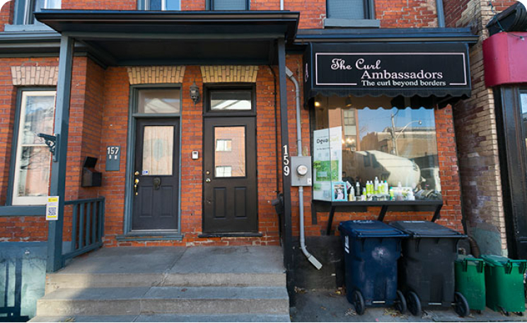 The Curl Ambassadors Downtown Toronto Salon